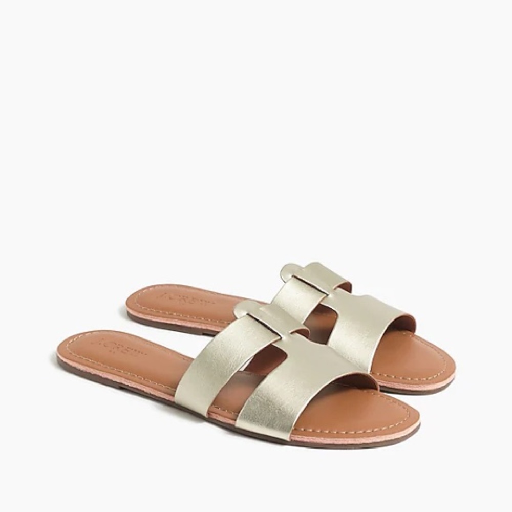 *NWT* J. Crew Factory Beachside Slide Sandals
